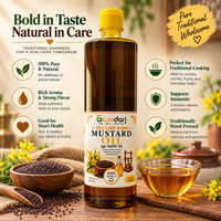 Premium Lakdi Ghana Black Mustard Oil