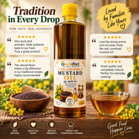 Premium Lakdi Ghana Black Mustard Oil