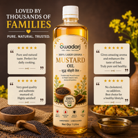 Premium Lakdi Ghana Black Mustard Oil