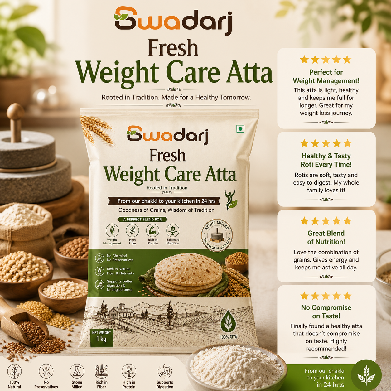 Weight Care Atta