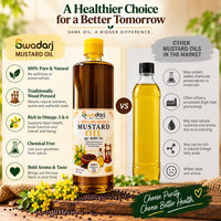 Premium Lakdi Ghana Black Mustard Oil