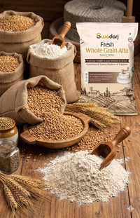 Lokwan Shuddha Gold wheat flour stone ground
